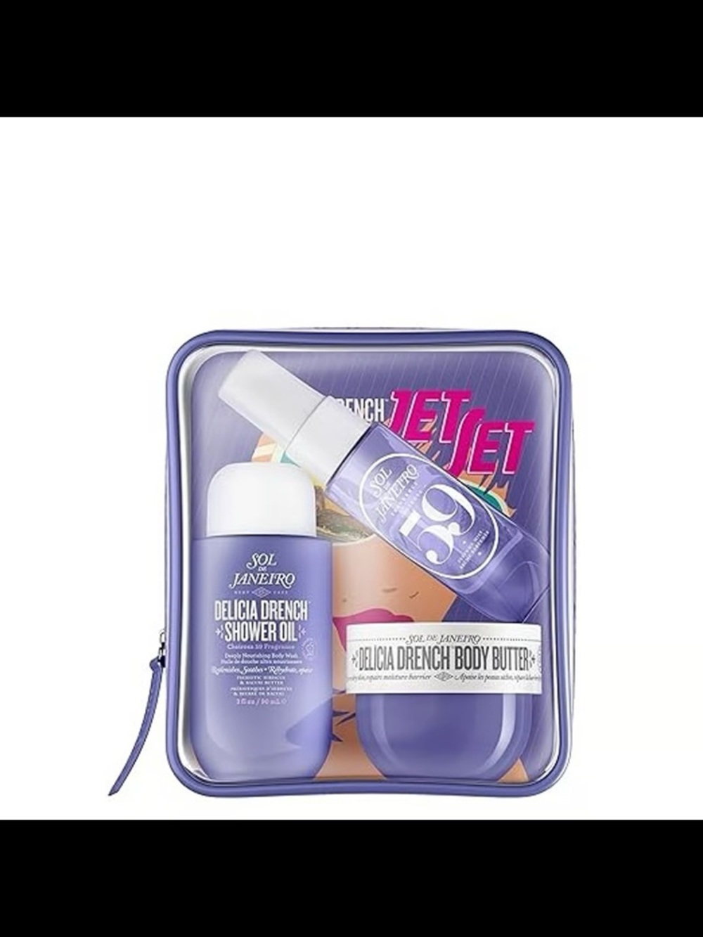 Sol de Janeiro Delicia Drench Jet Set Bath & Body Gift Set NEW! 3 pc gift set - Picture 3 of 12